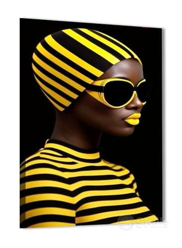 Skills C0055 Canvas Painting - Street Art - Graffiti Art - Wall Hanging for Home Wall Decor, Living Room, Office Decorations & More - Size (30cm x 40cm)