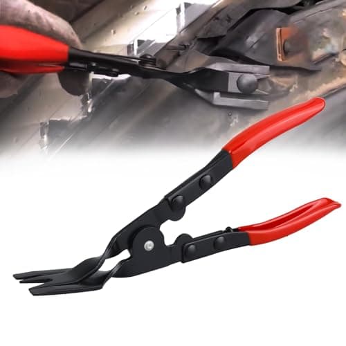 Plastic Rivet Remover Plier Trim Clip Removal Plier, Fastener Rivets Remover Alloy Steel Car Panel Plier for Car Door Panel Dashboard