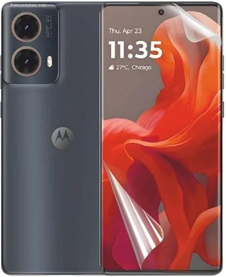 ARROWS Hydrogel Screen Protector Compatible With Motorola Moto G85,HD Clear, Anti-Scratch, Bubble-Free – Not Glass (Two piece)