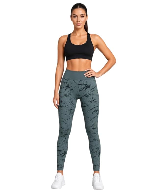 Marble Crackle Legging 8888