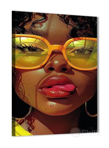 Skills C0053 Canvas Painting - Street Art - Graffiti - Wall Art - Wall Hanging for Home Wall Decor, Living Room, Office Decorations & More - Size (30cm x 40cm)