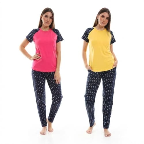 KADY Womens Bundle Of 2 Pajama Set Bundle Of 2 Pajama Set Sleepwear