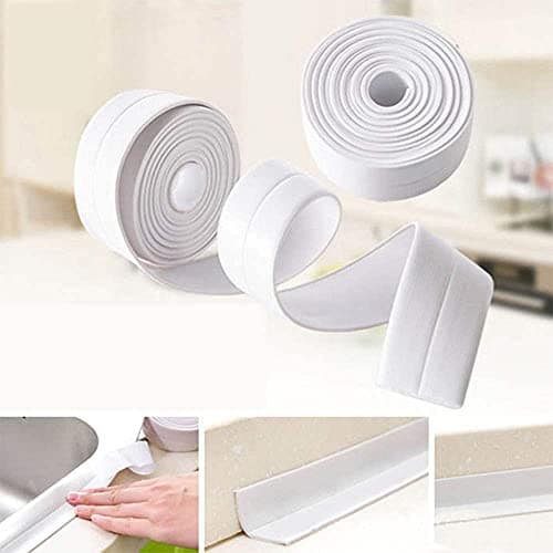 3.2m Sealing Strip Bathroom Shower Sink Bath Tape Caulk Strip Self Adhesive Waterproof Wall Sticker for Bathroom Kitchen