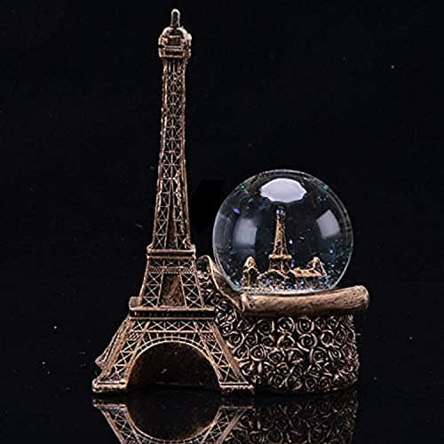 Illuminated Crystal Evil Tower (Gold) Figurine