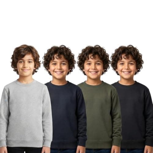 Red Circle Unisex Kids Bundle of 4 rounded bucklet Bundle of 4 rounded bucklet Buckle