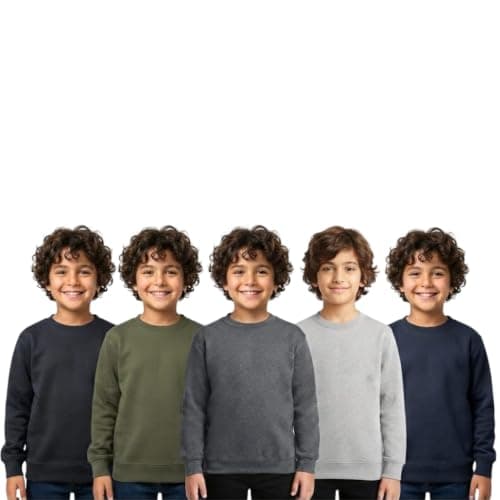Red Circle Unisex Kids Bundle of 4 rounded bucklet Bundle of 4 rounded bucklet Buckle