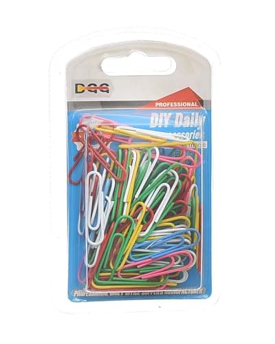Elmaayergy A205 Colourful Paper Clip 36MM Suitable For classroom, Homeschooling, And Individual Study Environments Paper clip clamp