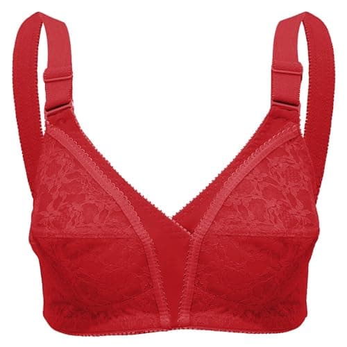 Lasso womens Super Support Bra with lace Bra (pack of 1)