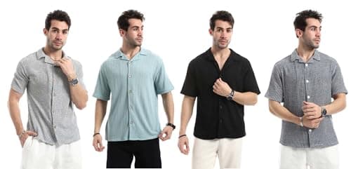 Red Circle Mens Bundle of 4 Alpine Forest Utility Shirt Bundle of 4 Alpine Forest Utility Shirt