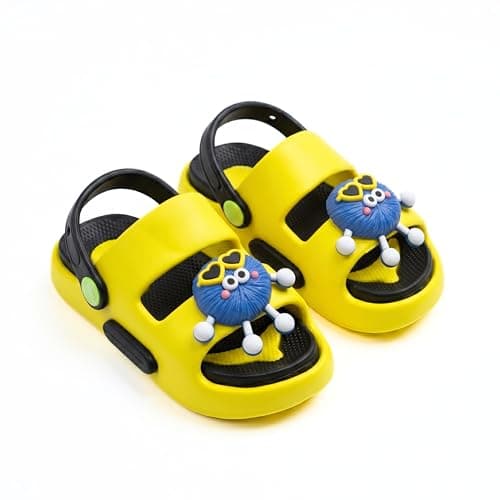 Kids Sport Clogs, Soft and Durable Rubber Sole, ٍSandal Model 9977, Lightweight Anti-Slip Sole Slipper Shoes