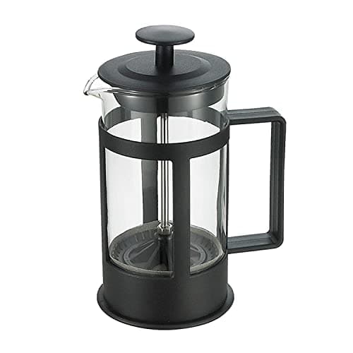 French Press Coffee Machine, Black - 100532, Metal Coffee maker