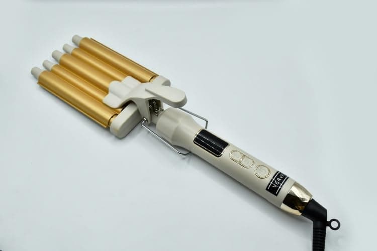 Adjustable Temperature Curling Iron with LCD Temperature Display Celsius Hair iron