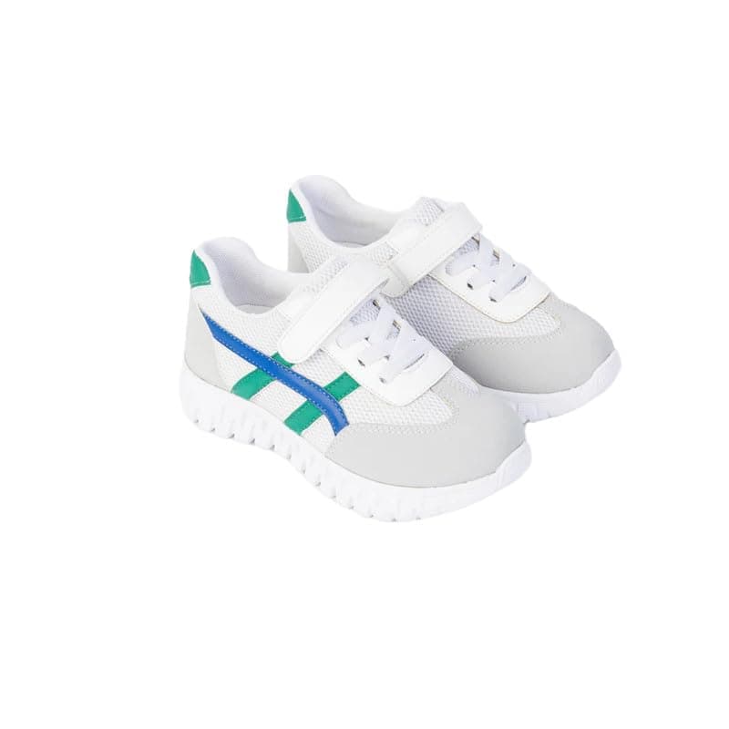 Kix Boys Sport Sneakers 375 Lightweight Mesh Shoes with Velcro Strap for Easy Wear Parent-6-375
