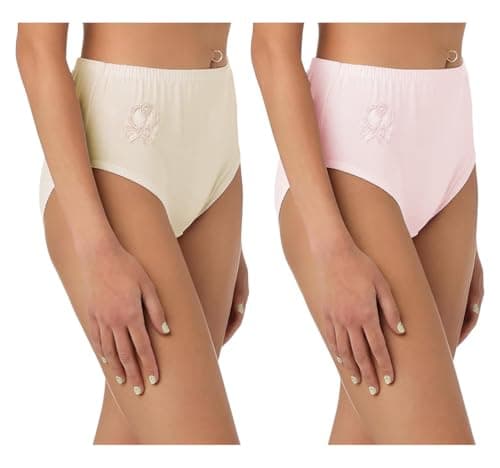 Dahab Womens Set Of 2 Pieces Elastic Waist Brief Briefs Underpants