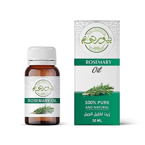 Purity - Rosemary Oil Steam Distilled 100% Pure for Hair Growth & Dry Scalp, Skin, Aromatherapy | Non-GMO Verified 30 ML