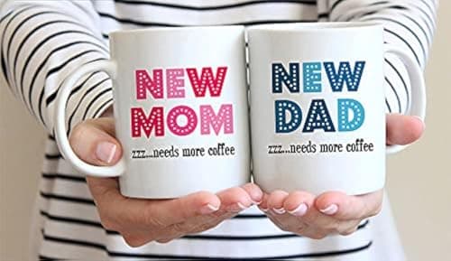 DAYS Anniversary Gift for Mom and Dad Coffee Mugs Set 2 Papa and Mummy Quotes Printed Mug Cup New mom dad Quotes Gift for Couple Baby Shower Occasion 3K27 Drinking cup
