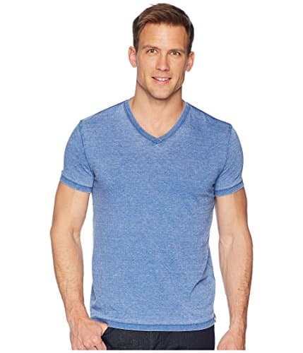 Lucky Brand Men's Venice Burnout V-Neck Tee Shirt