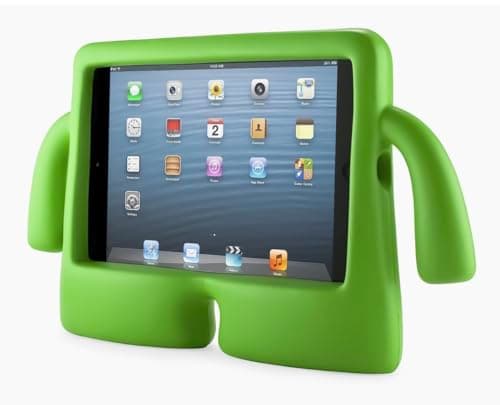 Shockproof Case, Heavy Duty Silicone Layer Kids Drop Protection Cover for Ipad Air1 (Ipad5), Ipad Air2 (Ipad6), Ipad Pro 9.7 And New Ipad 9.7 2017 (Green) Portable electronic device cover