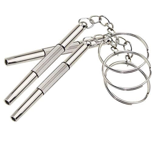 3 Pcs Glasses Screwdriver Set with Keychain 3-in-1 Multifunction Screwdriver for Home Eyeglass Sunglasses Cell Phone Watch Repair Tool