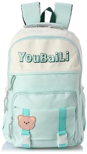 OX Unisex Backpack for Kids - LightGreen