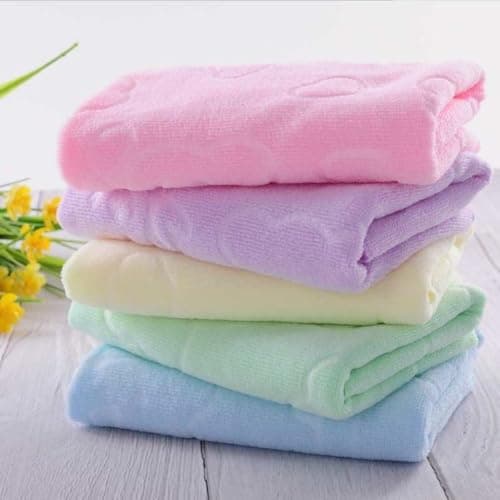 5-Piece Microfiber Cleaning Towels for Kitchen, Car, Glass and Mirrors