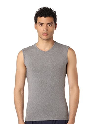 Dice Mens V-Neck Sleeveless Solid Muscle Tee Undershirt (pack of 1) Shirt