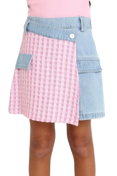 Junior Skirt For Toddler Girl, Blue, 06