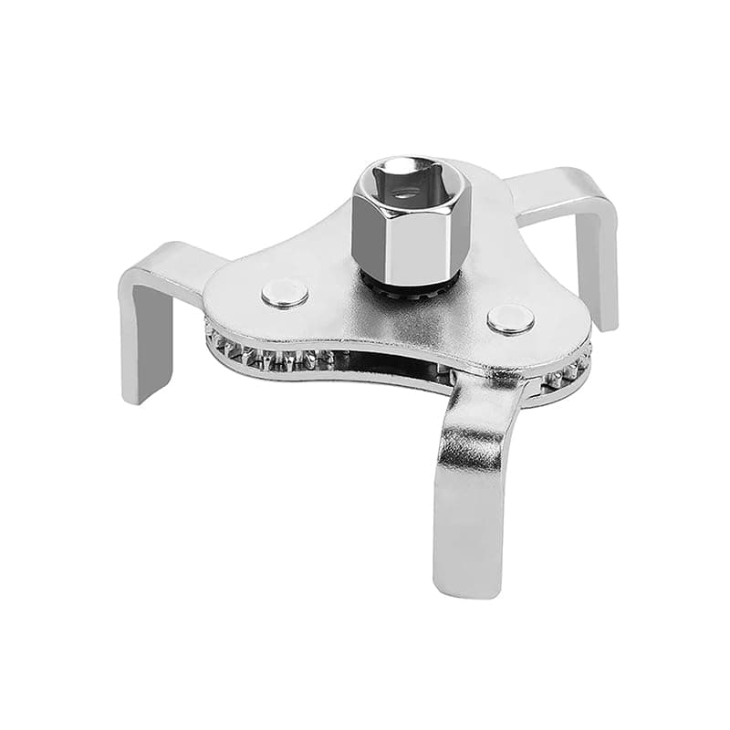 KaberTrade Oil Filter Removal Wrench (Clamp) Designed with 3 Jaws to Provide Strong Grip and Prevent Slip During Use (Code:10133)