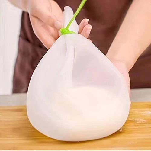 Large Silicone Kneading Bag 30 x 40 cm Non-Stick Flour Mixing Bag for Bread Pizza Pastry Dough Reusable Kitchen Baking Tool and Food Grade Dough Maker