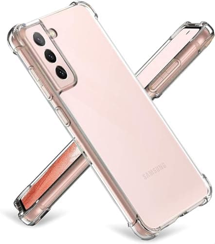 ELMO3EZZ Case for Samsung Galaxy S22 Plus,Transparent Soft TPU Silicone Bumper Airbag Case,Anti-Scratch Shockproof Protective Phone Case for Samsung S22 Plus,Clear Cellular phone case