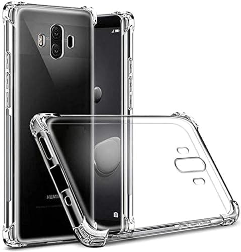 Clear Flexible case with Anti Knock Edges l Huawei Mate 10 Cellular phone case