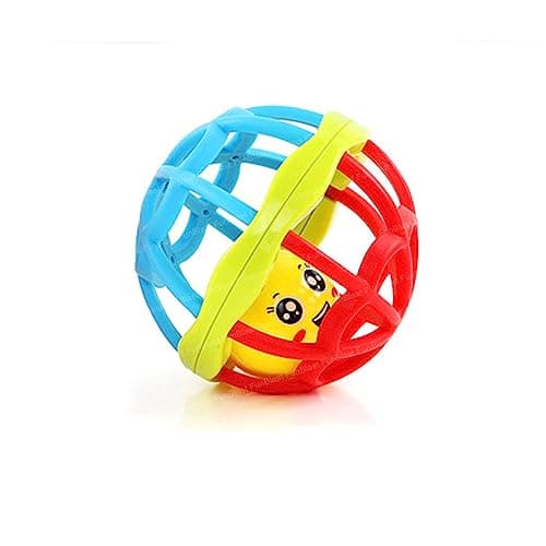 Wonka FunBlast Ball Rattle for Babies - Rattles for Kids, Rattle Toys for Infants, New Born Toys for Toddlers (Pack of 1; Multicolor) Toys and games