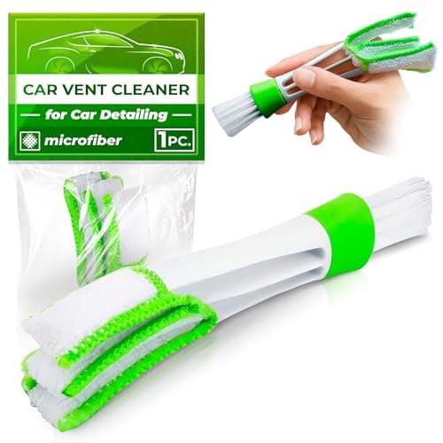 Multifunction Cleaning Brush for Car Interior - Auto Detailing Care Brush Tools for Dashes Leather Seat Wheel Air Vent Conditioner Soft Brushes for Sweeping Home Kitchen Car Wash Accessories Details