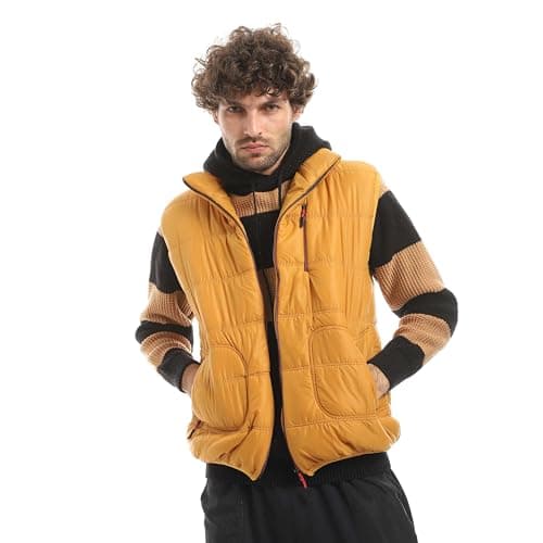 Red Circle Mens Pump jacket cut, zipper and cappucco Pump jacket cut, zipper and cappucco Outerwear
