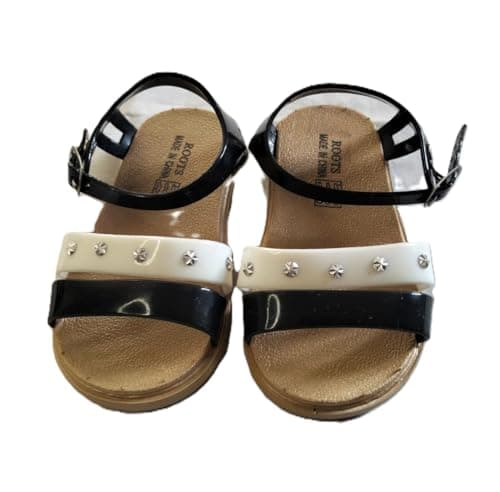 Two-Tone Double Straps Sandals EU 24