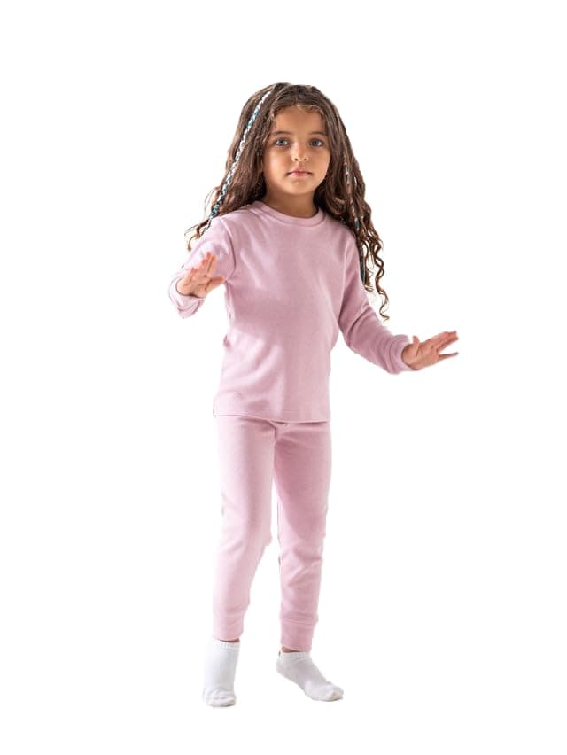 MARVY KIDS S4 interlock cotton children thermal wear Coordinated outfit