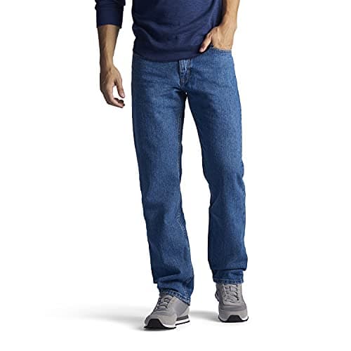 Lee Men's Regular Fit Straight Leg Jean, Pepperstone, 32W / 32L