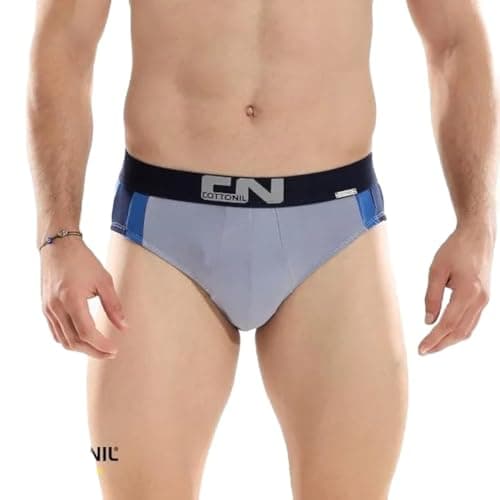 Cottonil Mens Pack Of 3 Cotton Lycra Cn Bikini Sport Underwear Underpants