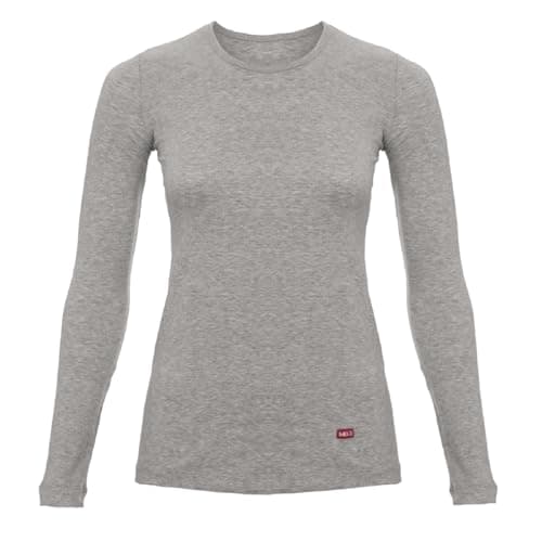 MB3 Womens Long Sleeves Undershirt Base Layer Top (pack of 1) Shirt