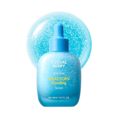 EQQUALBERRY Hyaltoin Flooding Smoothie Serum 30ml | Hydrating Serum with 11 Hyaluronic Acids + Ectoin, Soothing and Refreshing Effect