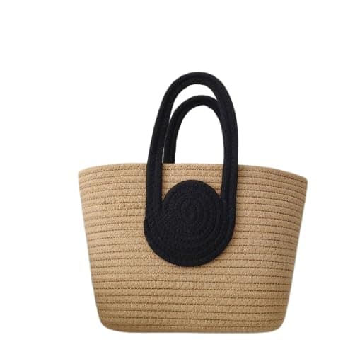 Woven it rope bag, handmade natural bag, for shopping, summer and daily use Handbag