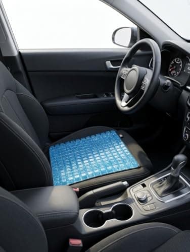 Cellular Cooling Gel Seat for Chair - Flexible Gel Cushion for Long Sitting Pressure Reduction - Suitable for Office, Car, Daily Use - HT Medical Body positioner