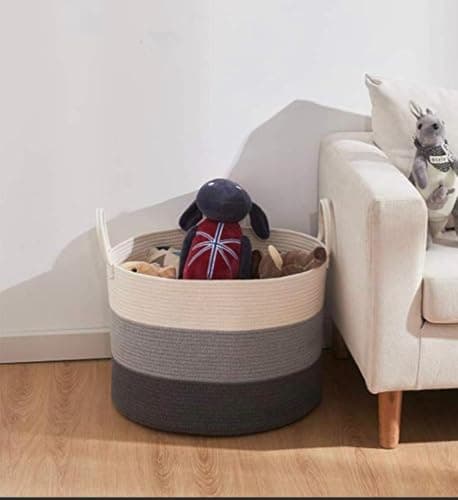 Woven It Multi-Purpose Household Storage & Laundry Basket,(25×25×25Cm)