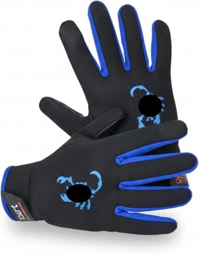 Anti Slip Cycling Gloves for Men and Women, Windproof Cycling Gloves for Cycling Hiking Climbing Outdoor Activities (One Size) - Touchscreen -AGA