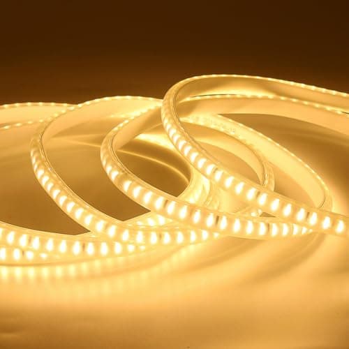 XWAVA, LED Light Strip, With 2 Electric Socket (Warm, 120 LED/Meter, 10 Meters)