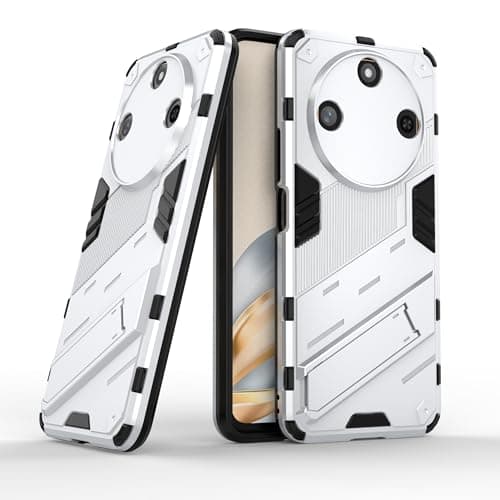 GOLDEN MASK Compatible With Honor X9c Smart Punk Case Anti Protection (White) Cellular phone case
