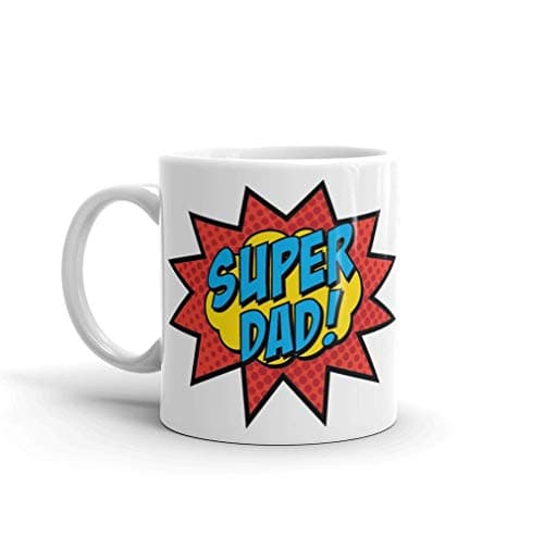 Super dad white mug - 300 ml