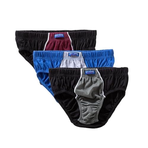 Cottonil Pack of 3 Digital Cotton 100% Bikini Underwear for Men Underpants