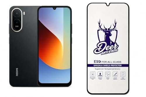 GHAZALA Tempered Glass Screen Protector For Xiaomi REDMI A7 PRO, Clear