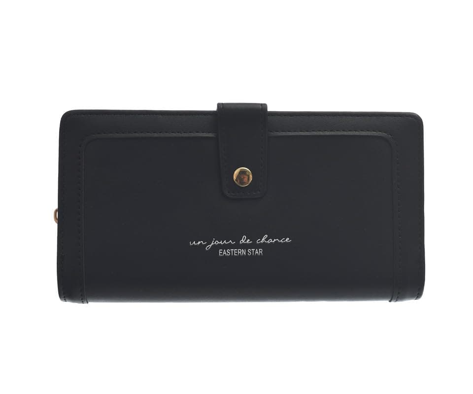 B&W Eastern Star Wallet, 048 Black